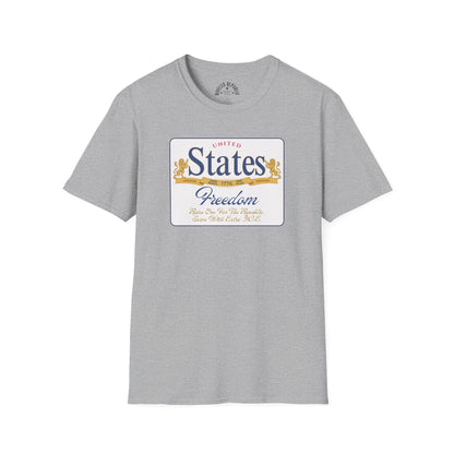 United States Freedom Shirt - Raise One for the Republic Lions & Banner Tee