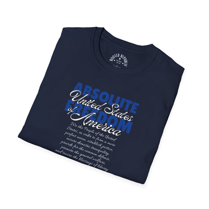 Absolute Freedom Shirt - We the People Constitution Preamble Tee