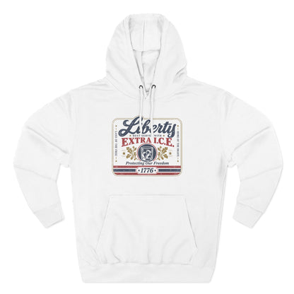 Liberty Shirt - Best Served with Extra I.C.E. Retro Label Patriotic Tee