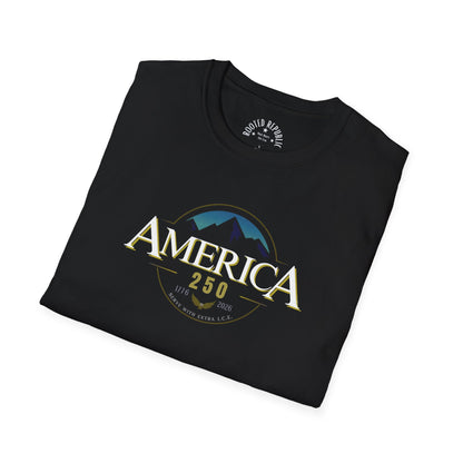America 250 Shirt - 1776-2026 Mountain & Eagle Patriotic Tee