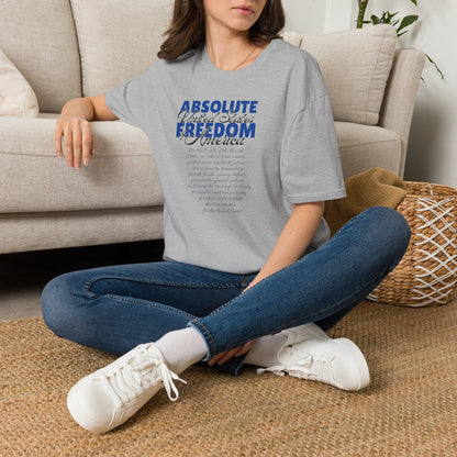 Absolute Freedom Shirt - We the People Constitution Preamble Tee