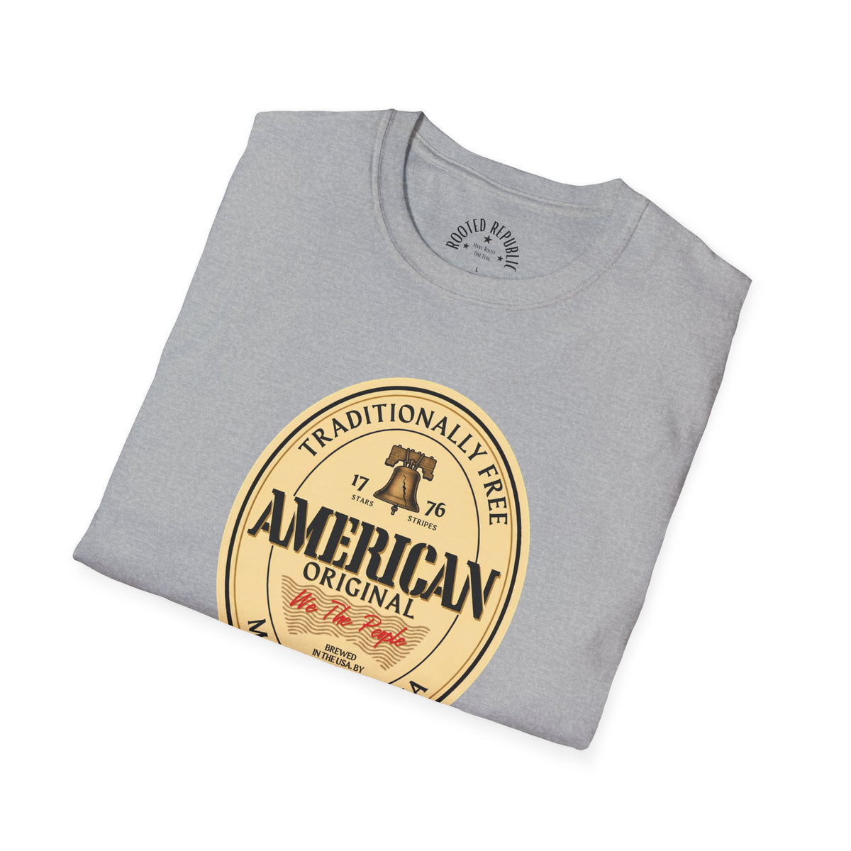 American Original Shirt - Traditionally Free Liberty Bell 1776 Tee