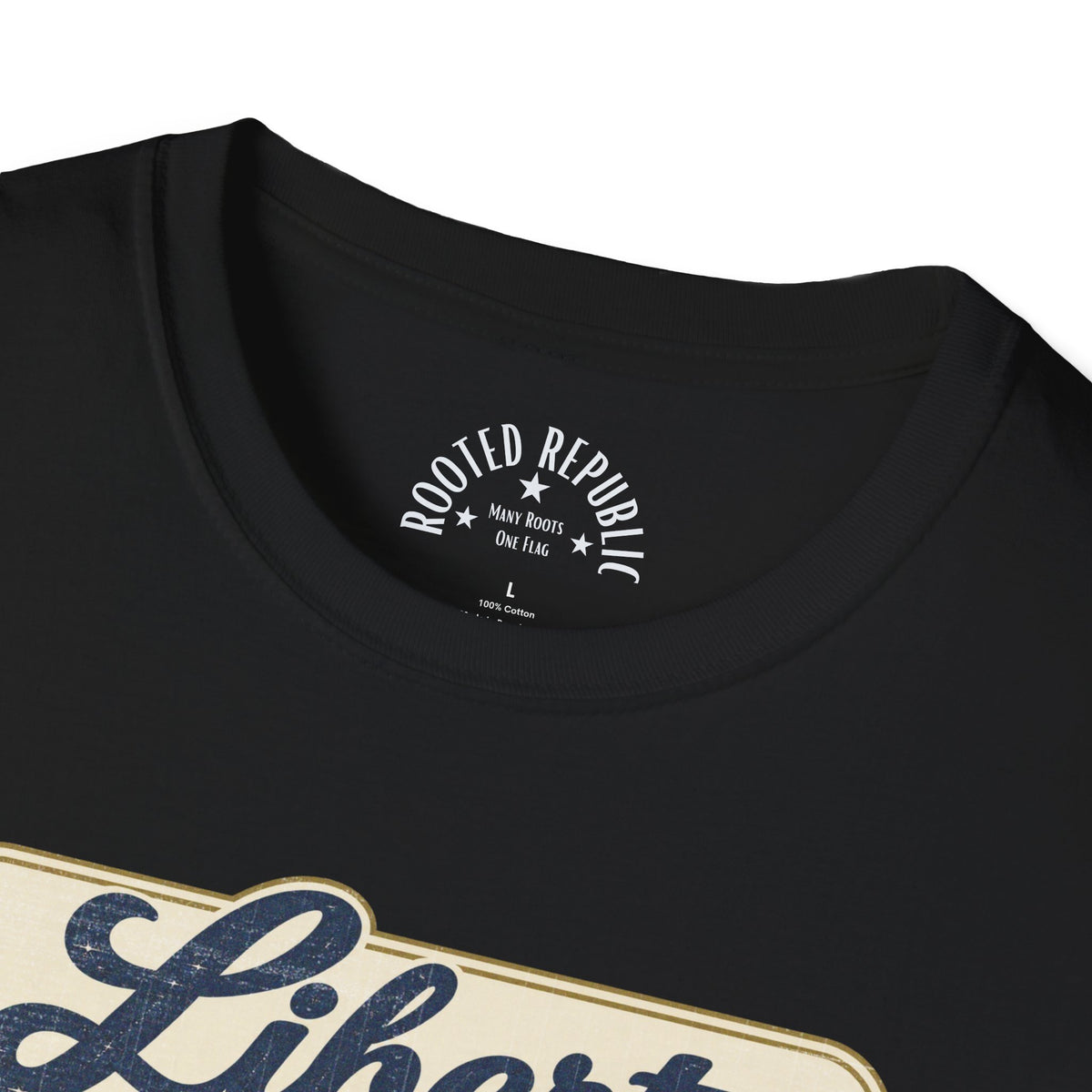 Liberty Shirt - Best Served with Extra I.C.E. Retro Label Patriotic Tee