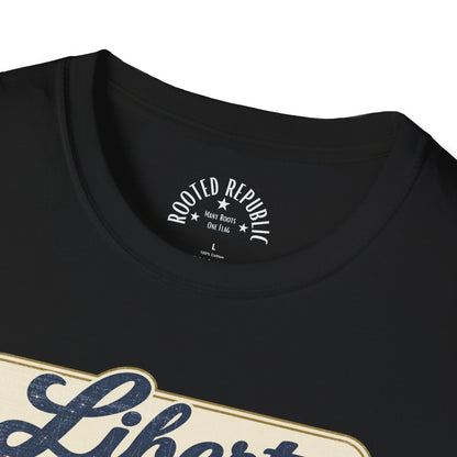 Liberty Shirt - Best Served with Extra I.C.E. Retro Label Patriotic Tee