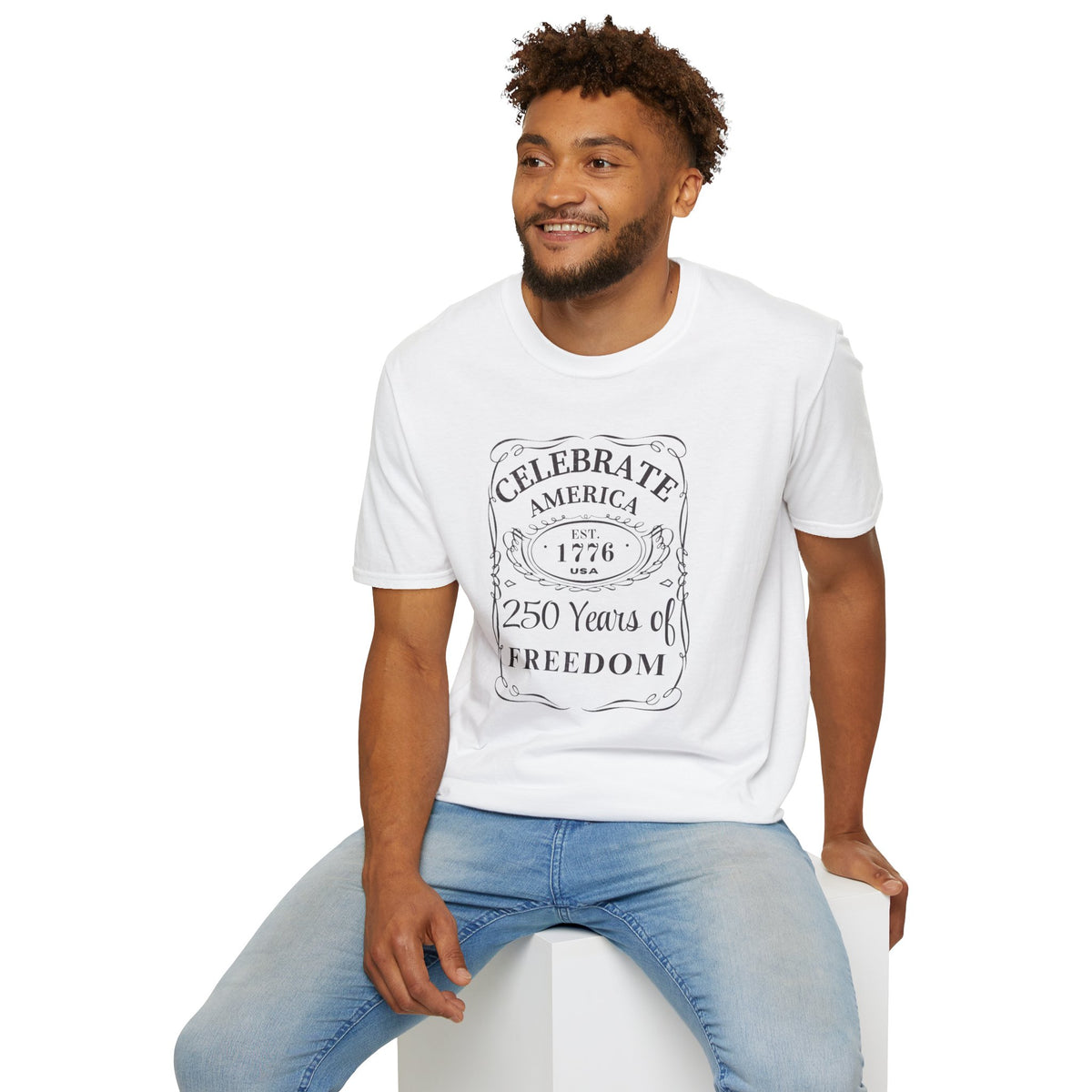 Celebrate America Shirt - 250 Years of Freedom Est. 1776 Tee
