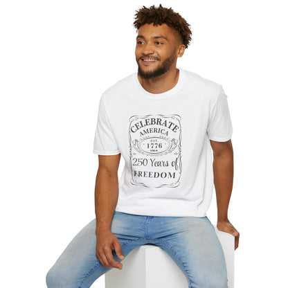 Celebrate America Shirt - 250 Years of Freedom Est. 1776 Tee