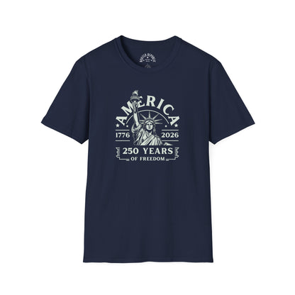 America 250 Years of Freedom Shirt - Statue of Liberty 1776-2026 Tee