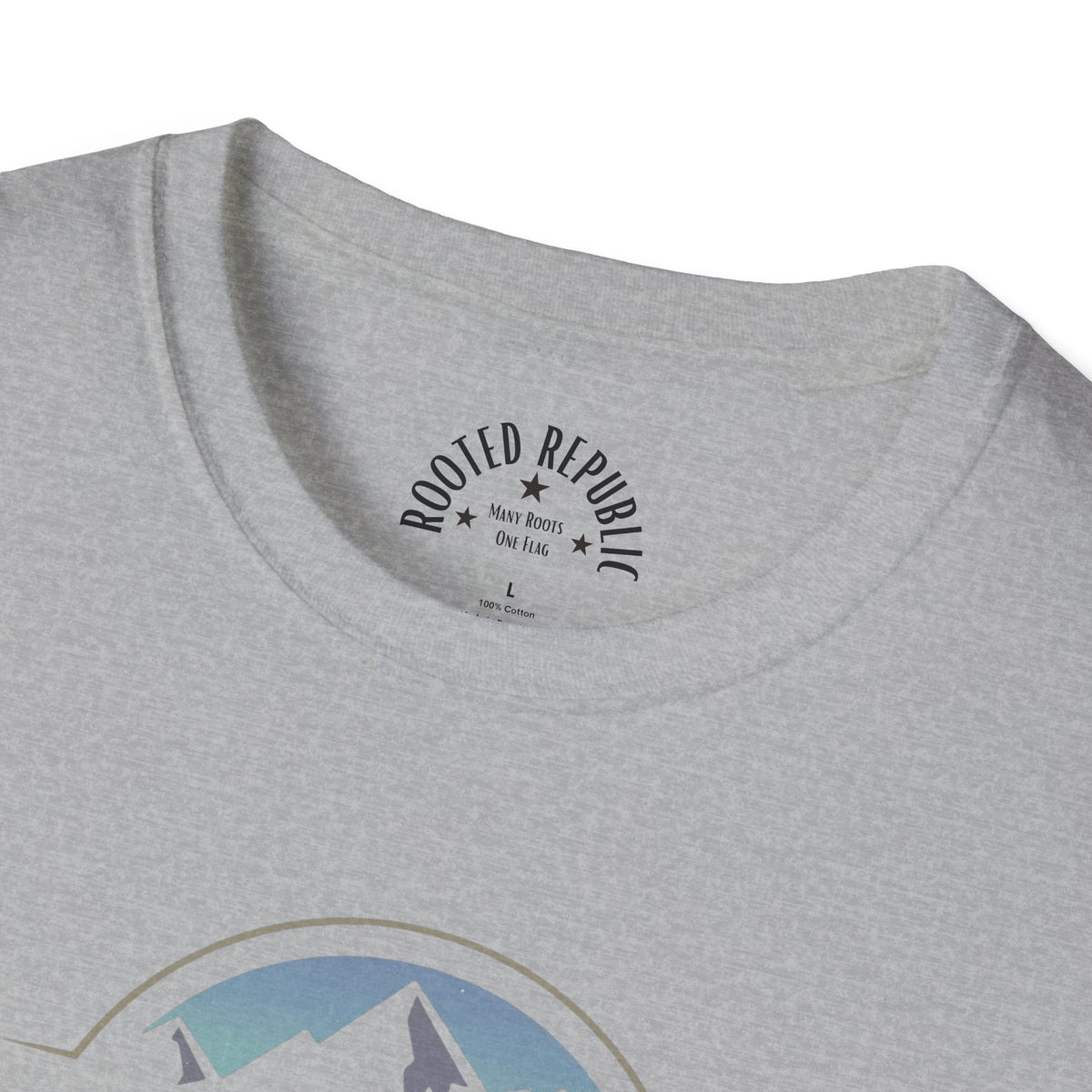 America United Shirt - Est. 1776 Mountain & Eagle Patriotic Tee