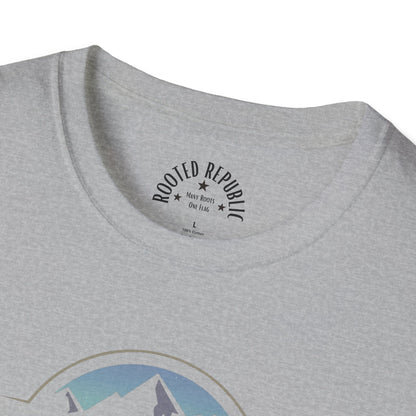 America United Shirt - Est. 1776 Mountain & Eagle Patriotic Tee
