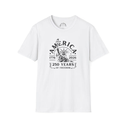 America 250 Years of Freedom Shirt - Statue of Liberty 1776-2026 Tee