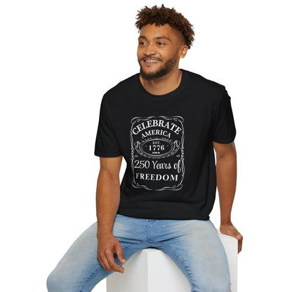Celebrate America Shirt - 250 Years of Freedom Est. 1776 Tee