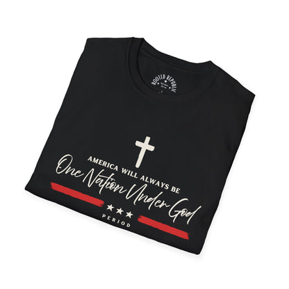 One Nation Under God Shirt - Christian Patriotic Tee