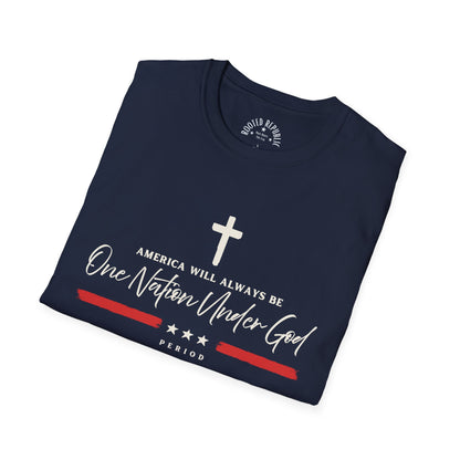 One Nation Under God Shirt - Christian Patriotic Tee