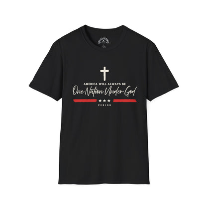 One Nation Under God Shirt - Christian Patriotic Tee