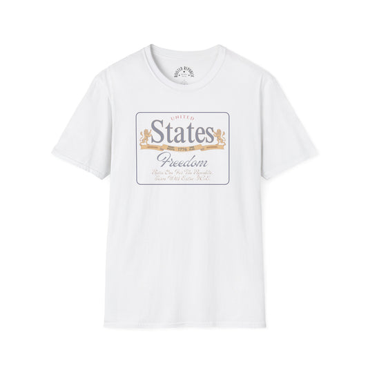 United States Freedom Shirt - Raise One for the Republic Lions & Banner Tee