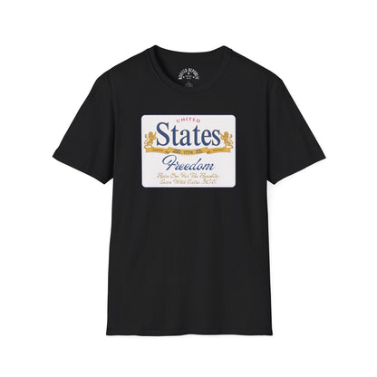 United States Freedom Shirt - Raise One for the Republic Lions & Banner Tee