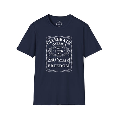 Celebrate America Shirt - 250 Years of Freedom Est. 1776 Tee