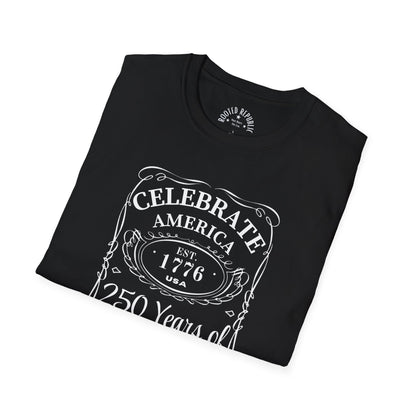 Celebrate America Shirt - 250 Years of Freedom Est. 1776 Tee