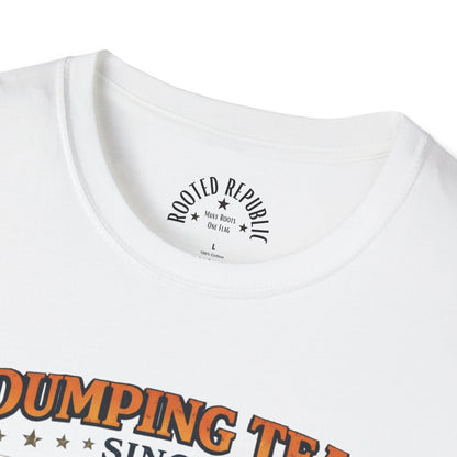 Dumping Tea Since 1773 Shirt - Still Not British Boston Tea Party Tee