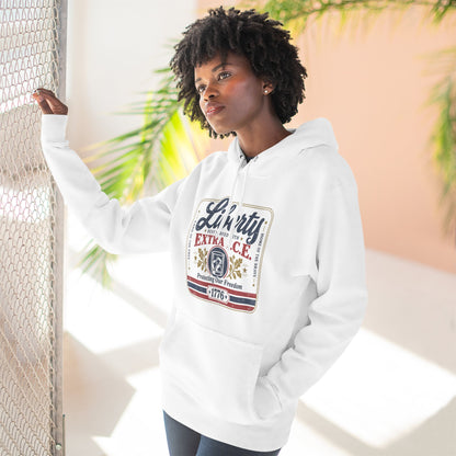 Liberty Shirt - Best Served with Extra I.C.E. Retro Label Patriotic Tee