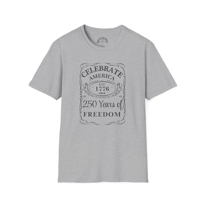 Celebrate America Shirt - 250 Years of Freedom Est. 1776 Tee