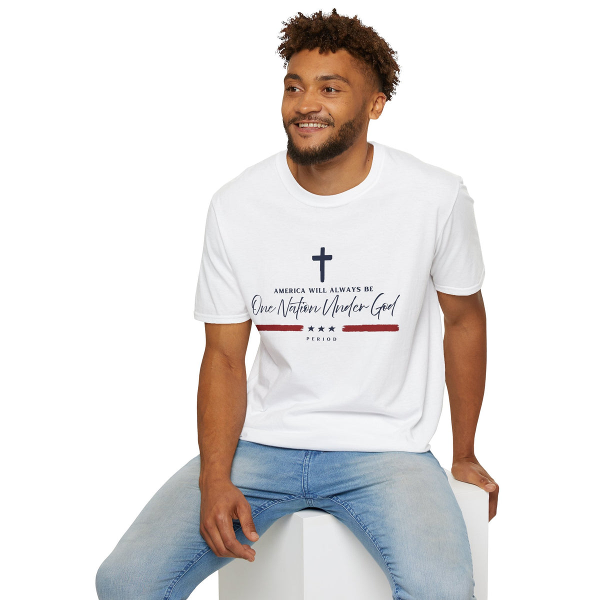 One Nation Under God Shirt - Christian Patriotic Tee