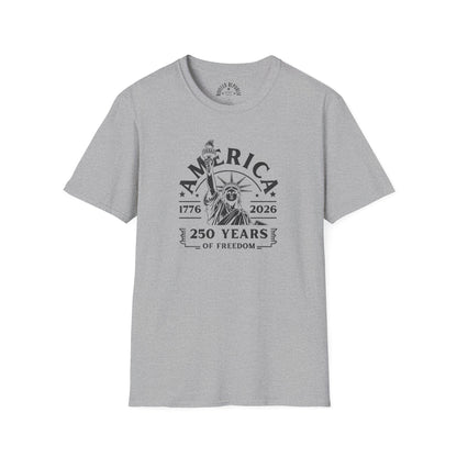 America 250 Years of Freedom Shirt - Statue of Liberty 1776-2026 Tee