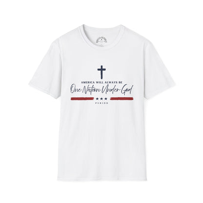 One Nation Under God Shirt - Christian Patriotic Tee