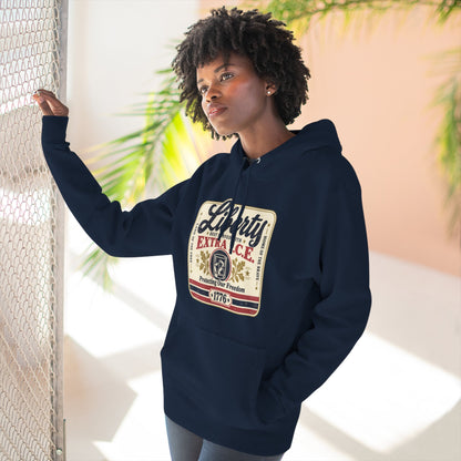 Liberty Shirt - Best Served with Extra I.C.E. Retro Label Patriotic Tee