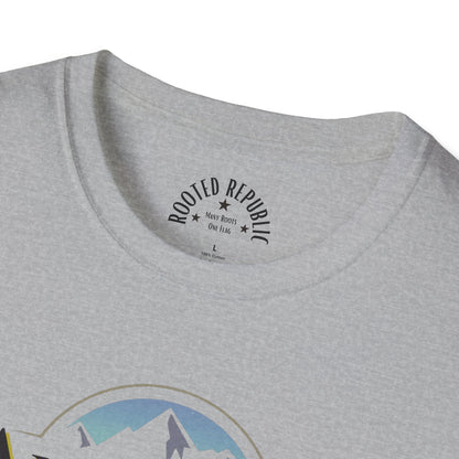America 250 Shirt - 1776-2026 Mountain & Eagle Patriotic Tee