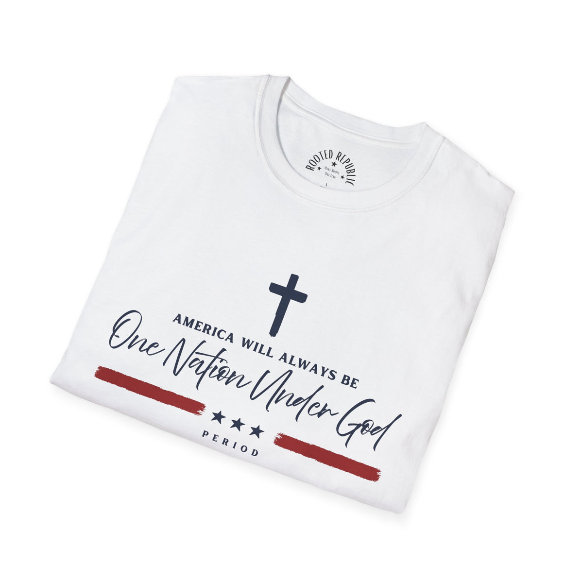 One Nation Under God Shirt - Christian Patriotic Tee