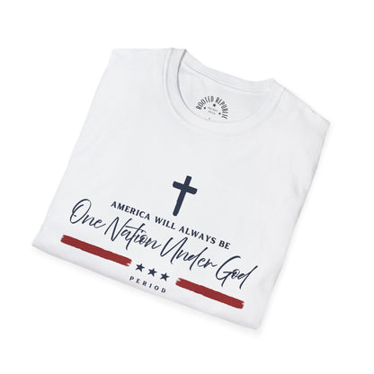 One Nation Under God Shirt - Christian Patriotic Tee