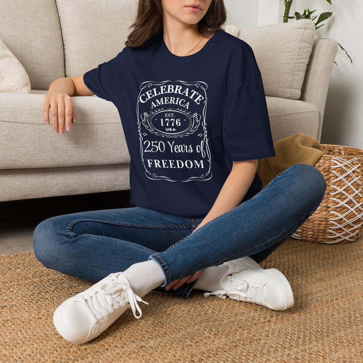 Celebrate America Shirt - 250 Years of Freedom Est. 1776 Tee