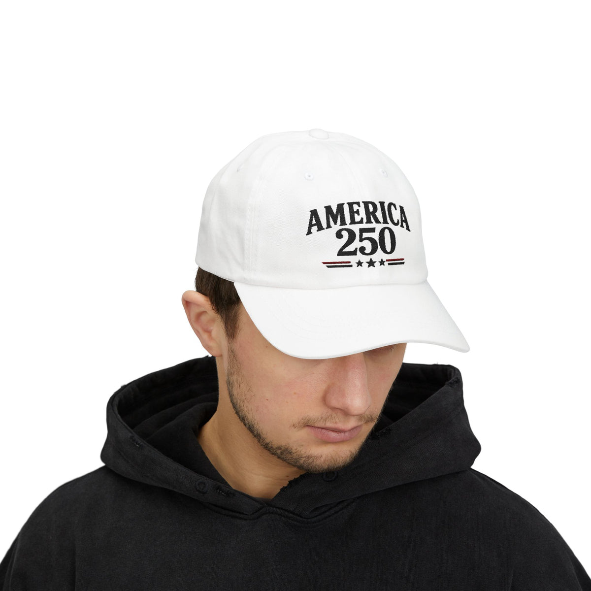 250th Anniversary Baseball Cap - White
