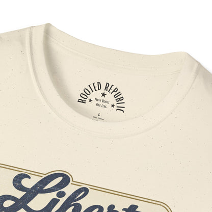 Liberty Shirt - Best Served with Extra I.C.E. Retro Label Patriotic Tee