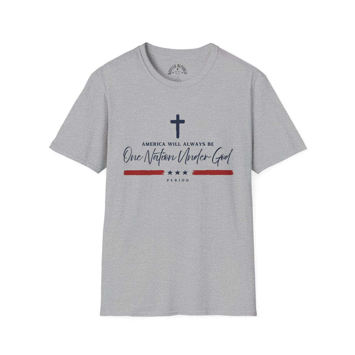 One Nation Under God Shirt - Christian Patriotic Tee