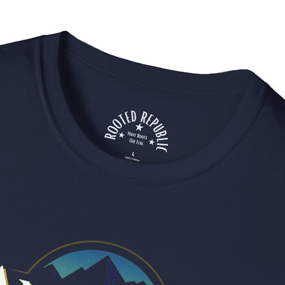 America 250 Shirt - 1776-2026 Mountain & Eagle Patriotic Tee