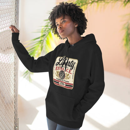 Liberty Shirt - Best Served with Extra I.C.E. Retro Label Patriotic Tee