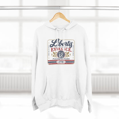 Liberty Shirt - Best Served with Extra I.C.E. Retro Label Patriotic Tee