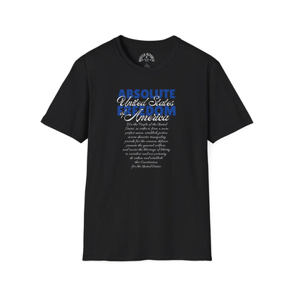 Absolute Freedom Shirt - We the People Constitution Preamble Tee