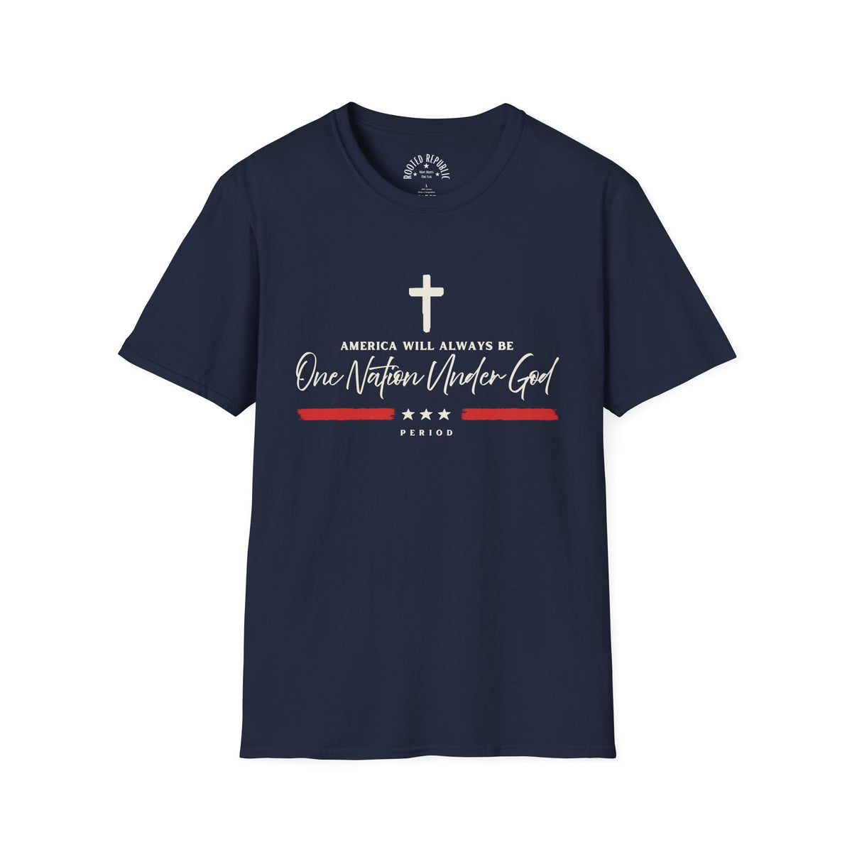 One Nation Under God Shirt - Christian Patriotic Tee