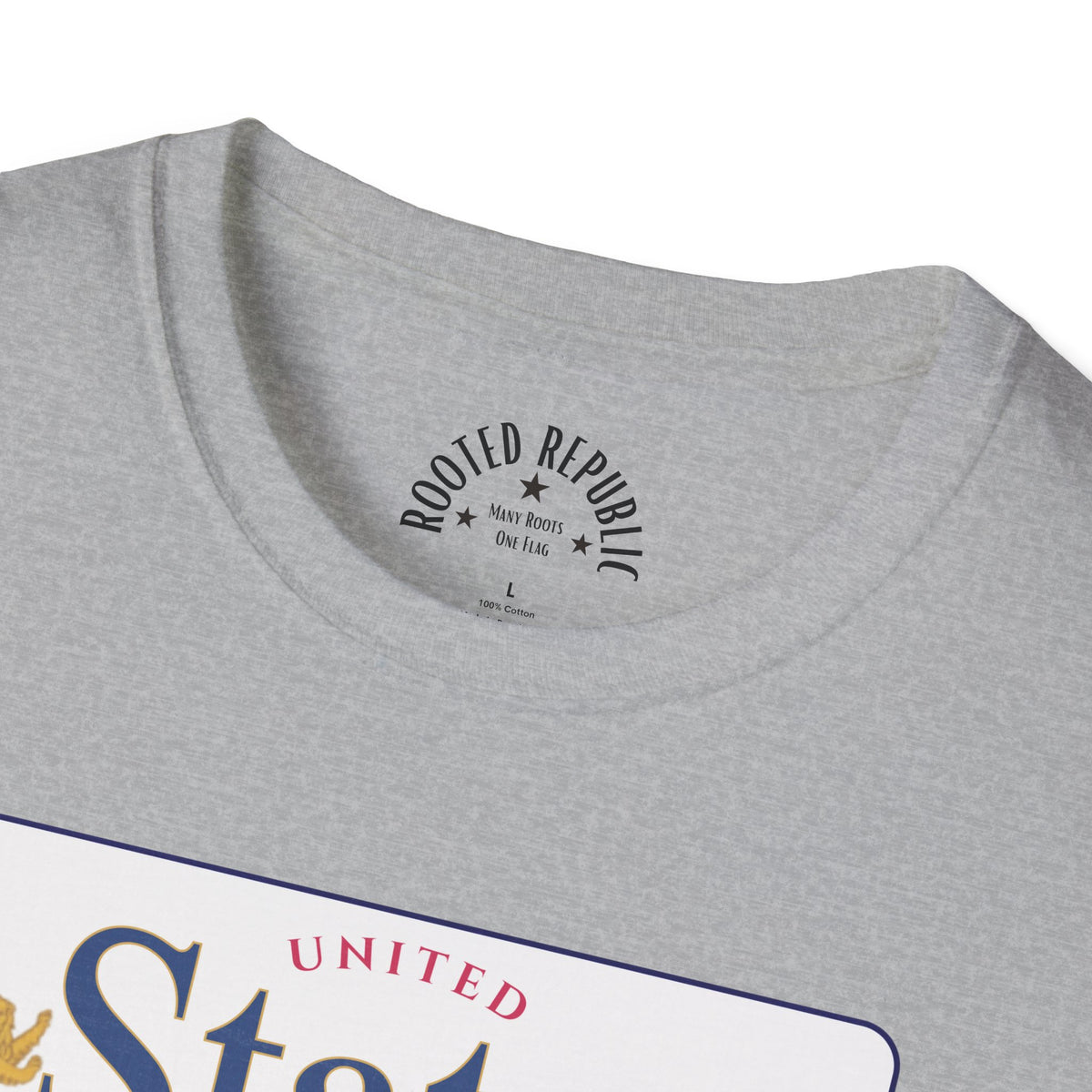 United States Freedom Shirt - Raise One for the Republic Lions & Banner Tee