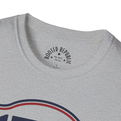 1776 A Very Good Year - Funny Patriotic Barrel & Stars Tee