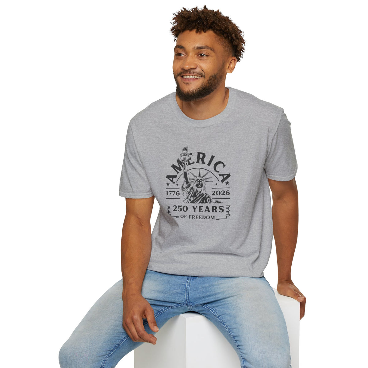 America 250 Years of Freedom Shirt - Statue of Liberty 1776-2026 Tee