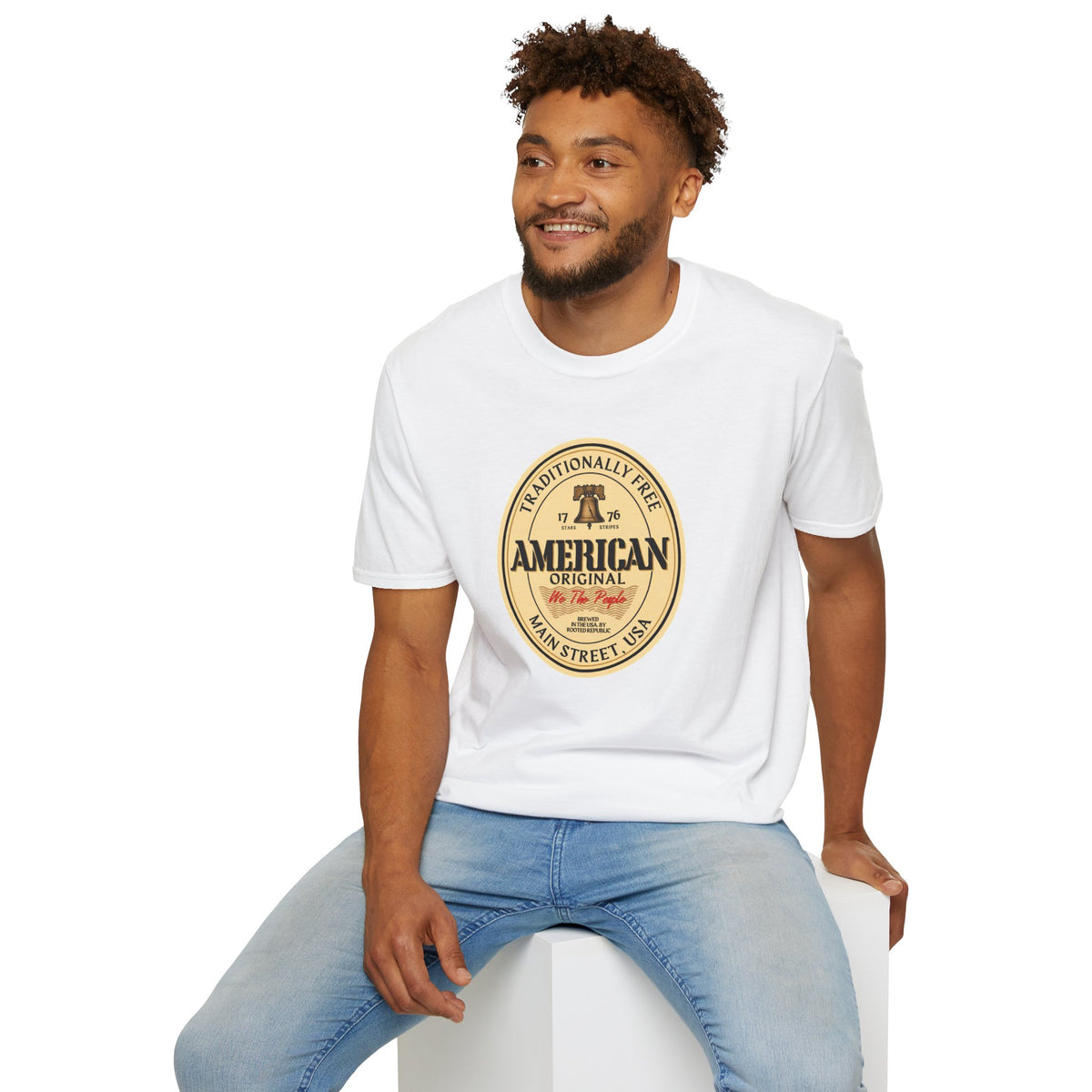 American Original Shirt - Traditionally Free Liberty Bell 1776 Tee