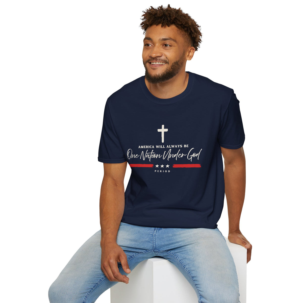 One Nation Under God Shirt - Christian Patriotic Tee