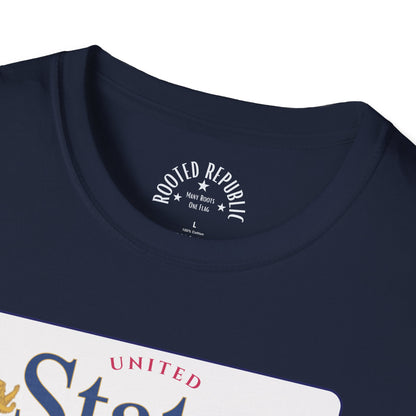 United States Freedom Shirt - Raise One for the Republic Lions & Banner Tee