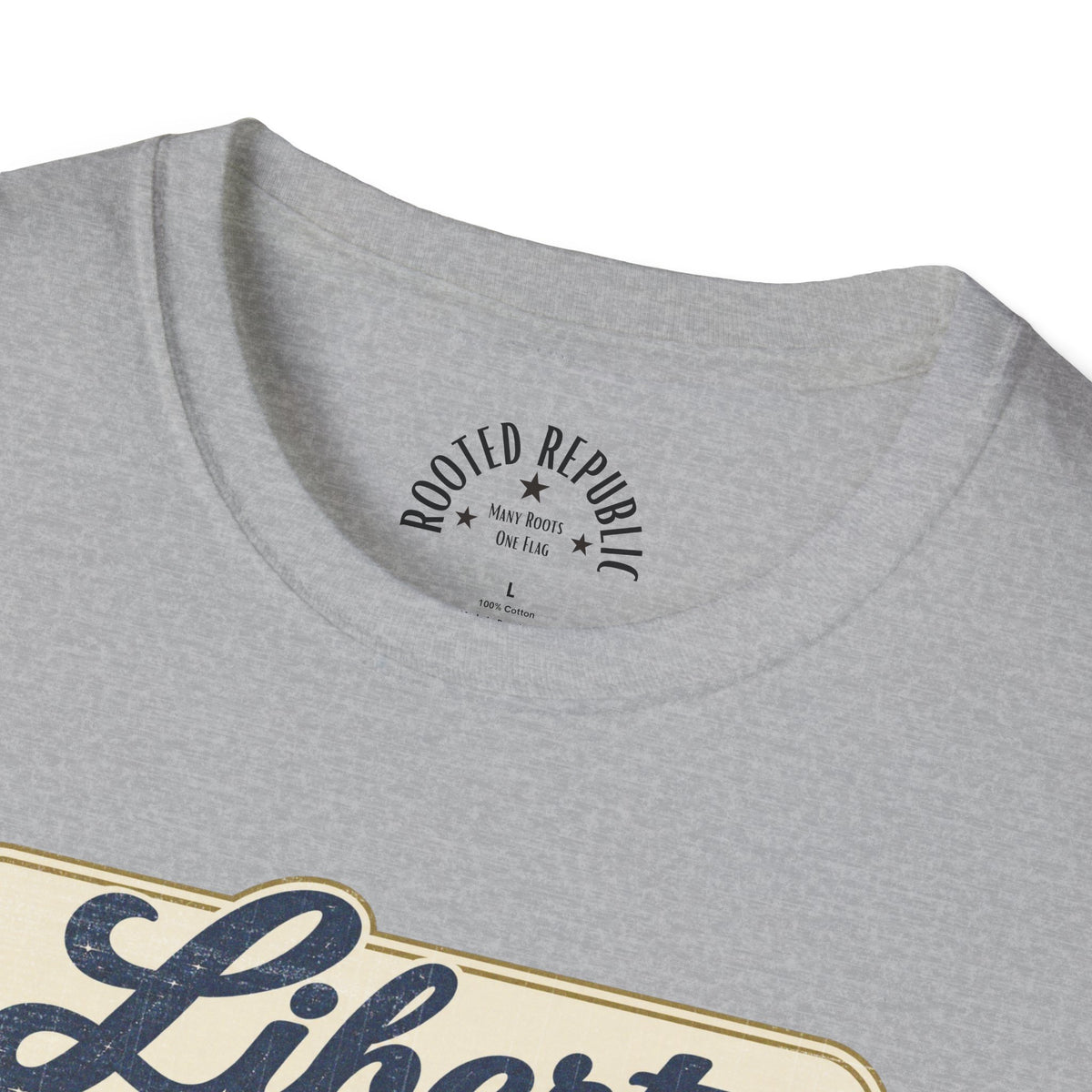Liberty Shirt - Best Served with Extra I.C.E. Retro Label Patriotic Tee