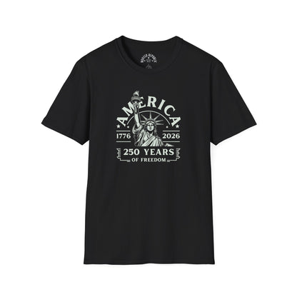 America 250 Years of Freedom Shirt - Statue of Liberty 1776-2026 Tee