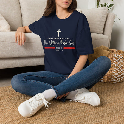One Nation Under God Shirt - Christian Patriotic Tee
